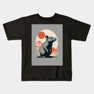 Rat 4 - Japanese Old Vintage Kids T-Shirt